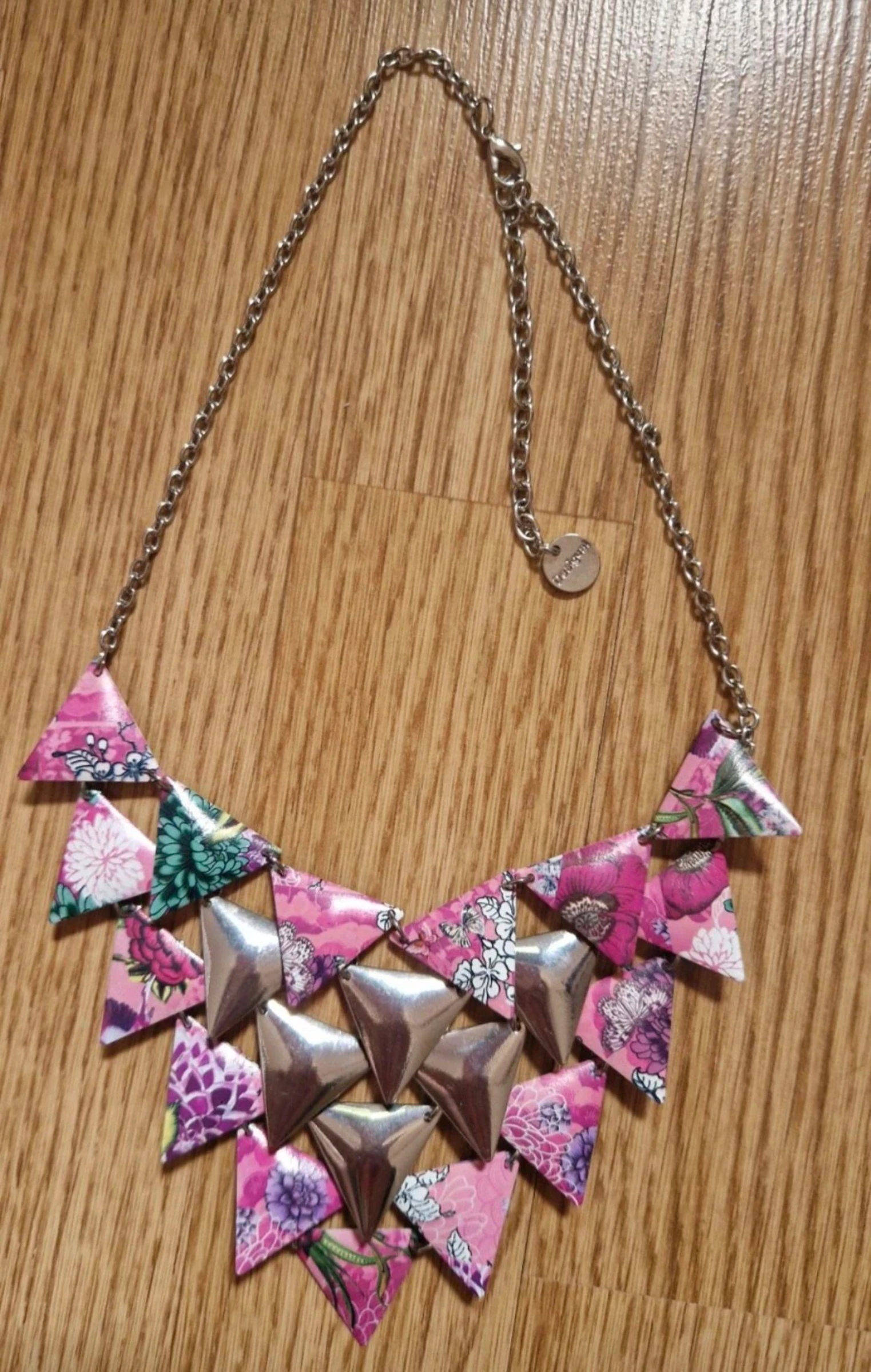 Collar Desigual boho triángulos flores 🌸 – photo 4